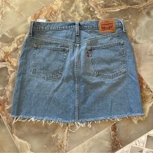 Levi's Blue Denim Skirt